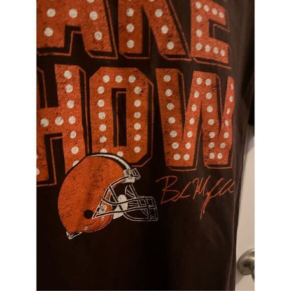 Cleveland Browns NFL Bake Show Brown T-Shirt. Size XL - Picture 3 of 5